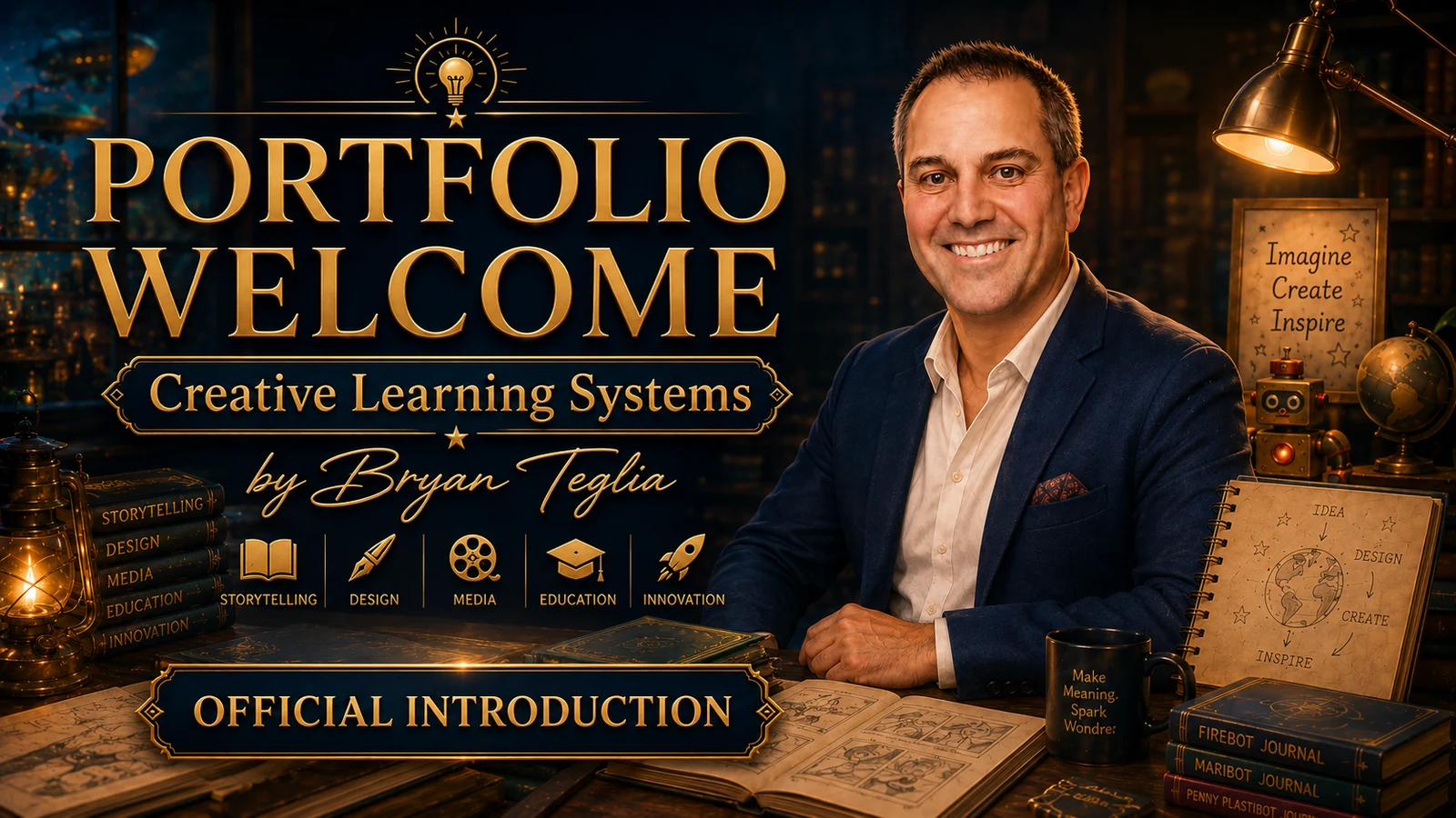 Portfolio Welcome video thumbnail for Bryan Teglia Studio